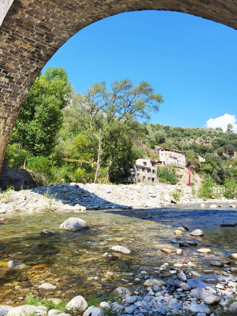 La rivière de la Vésubie