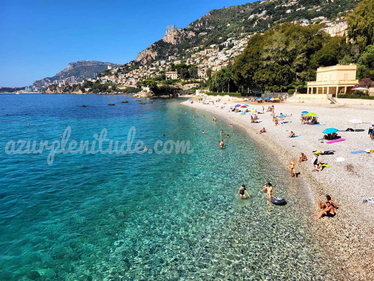 The crystal-clear waters of Buse Beach