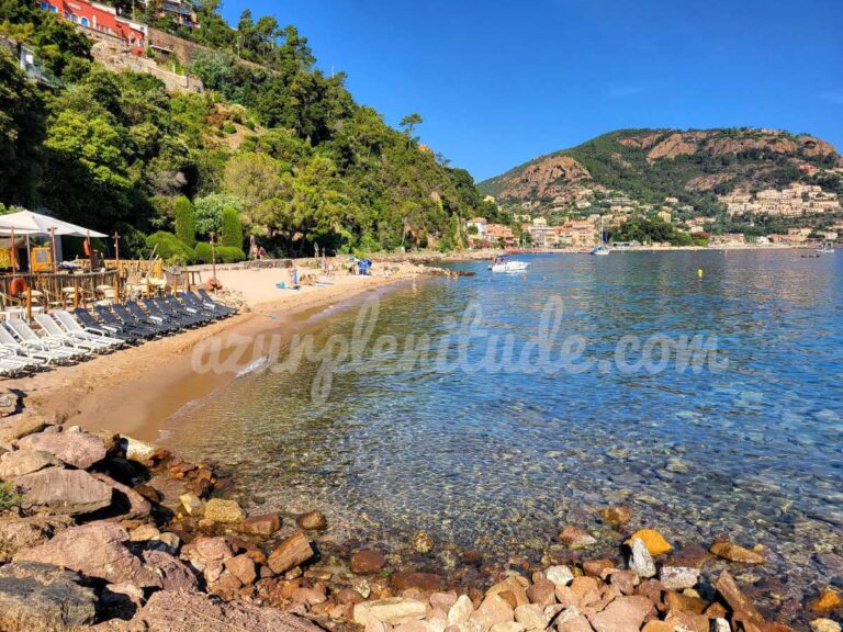 Plage de la Petite Fontaine à Théoule-sur-Mer