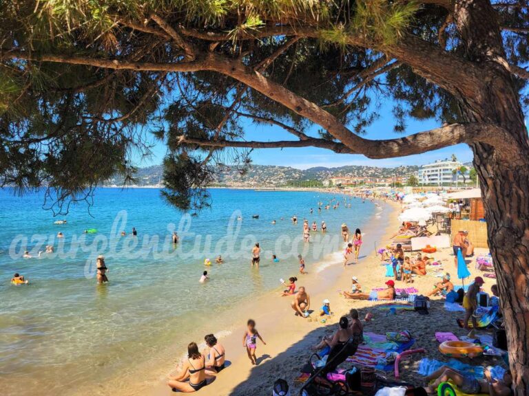Les plages publiques de Juan-les-Pins